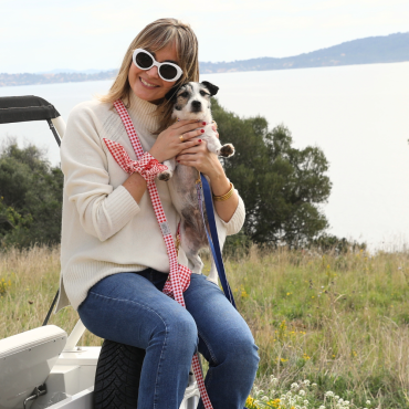 Bandana Vichy stylé & retro - Pour un look MATCHY avec son chien !